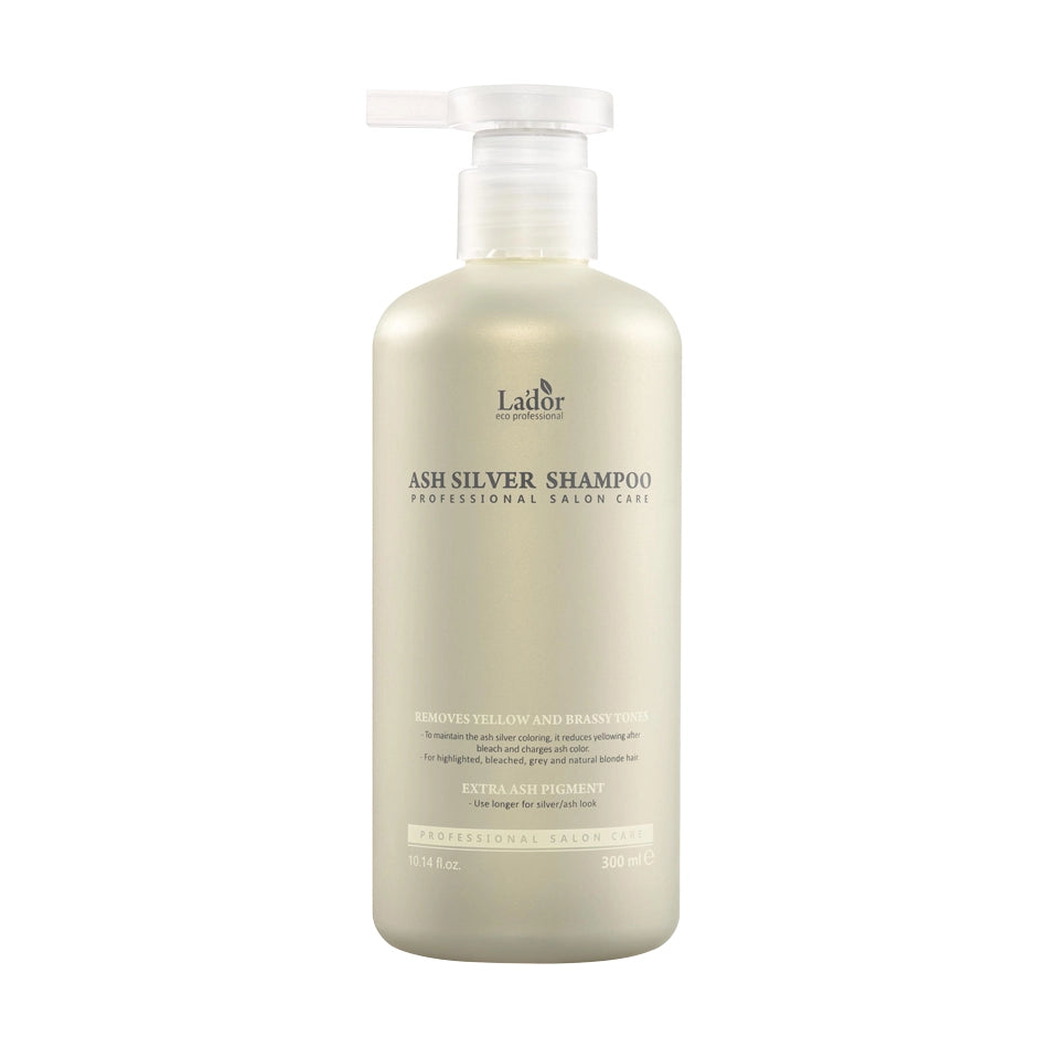 Mitrinošs tonējošais šampūns gaišiem matiem Lador Ash Silver Shampoo