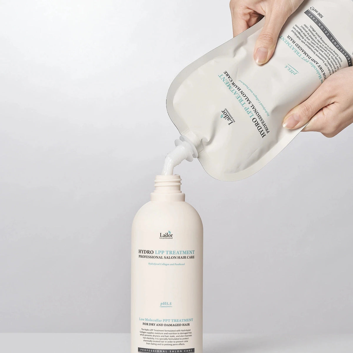 Maska bojātiem un sausiem matiem ar kolagēnu Lador Eco Hydro LPP Treatment
