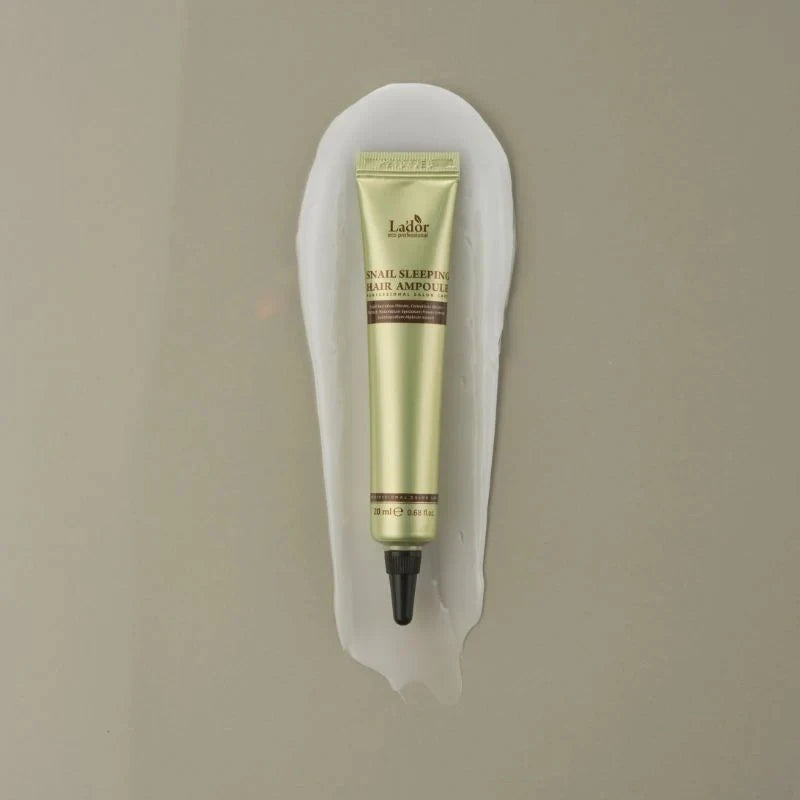 Atjaunojošs nakts serums matiem Lador Snail Sleeping Clinic Ampoule