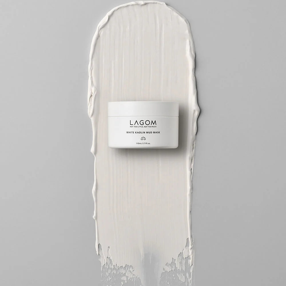 Attīroša maska ar balto mālu Lagom White Kaolin Mud Mask