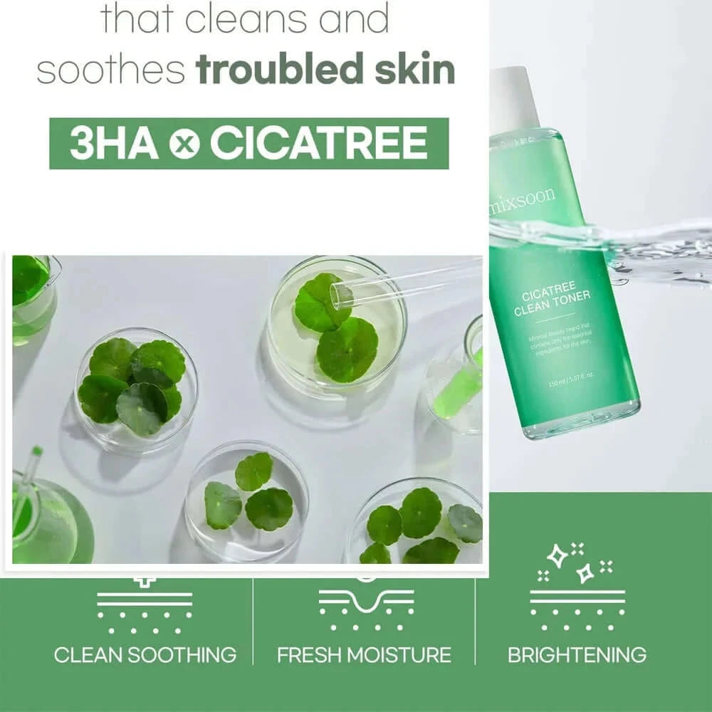 Attīrošs toniks ar tējas koka eļļu MIXSOON Cicatree Clean Toner