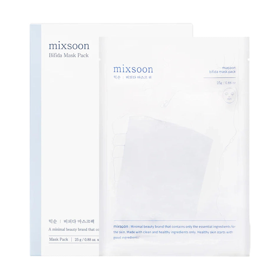Auduma maska ar bifido fermentiem MIXSOON bifida mask