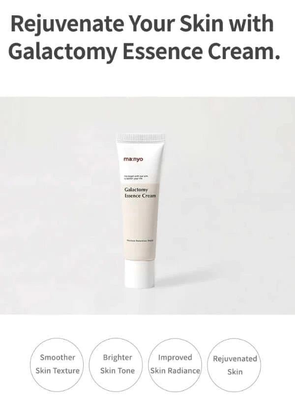 Fermentēts krēms ādas nepilnību novēršanai Manyo Galactomy Essence Cream