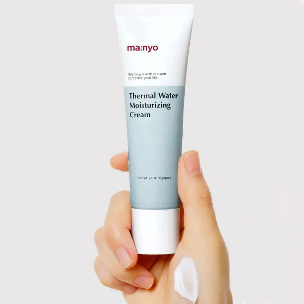 Minerālu krēms ar termālo ūdeni Manyo Thermal Water Moisturizing Cream