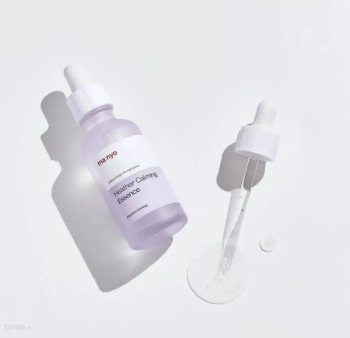 Nomierinoša liposomu esence iekaisumu novēršanai Manyo Heather Calming Essence
