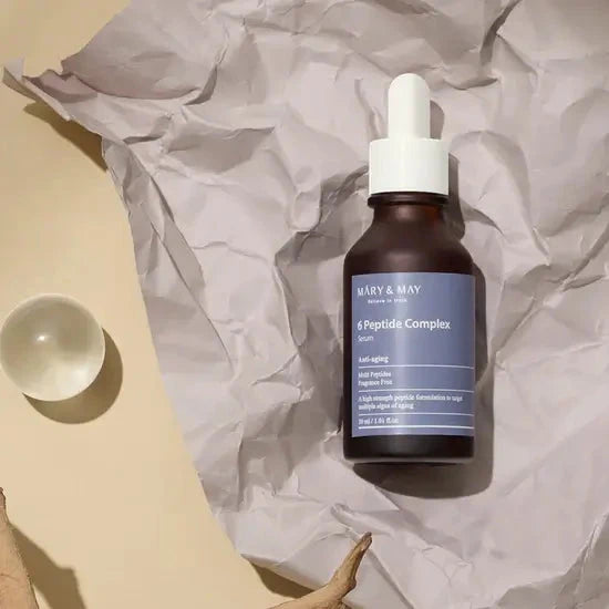 Atjaunojoša ampula ar peptīdu kompleksu Mary&May 6 Peptide Complex Serum