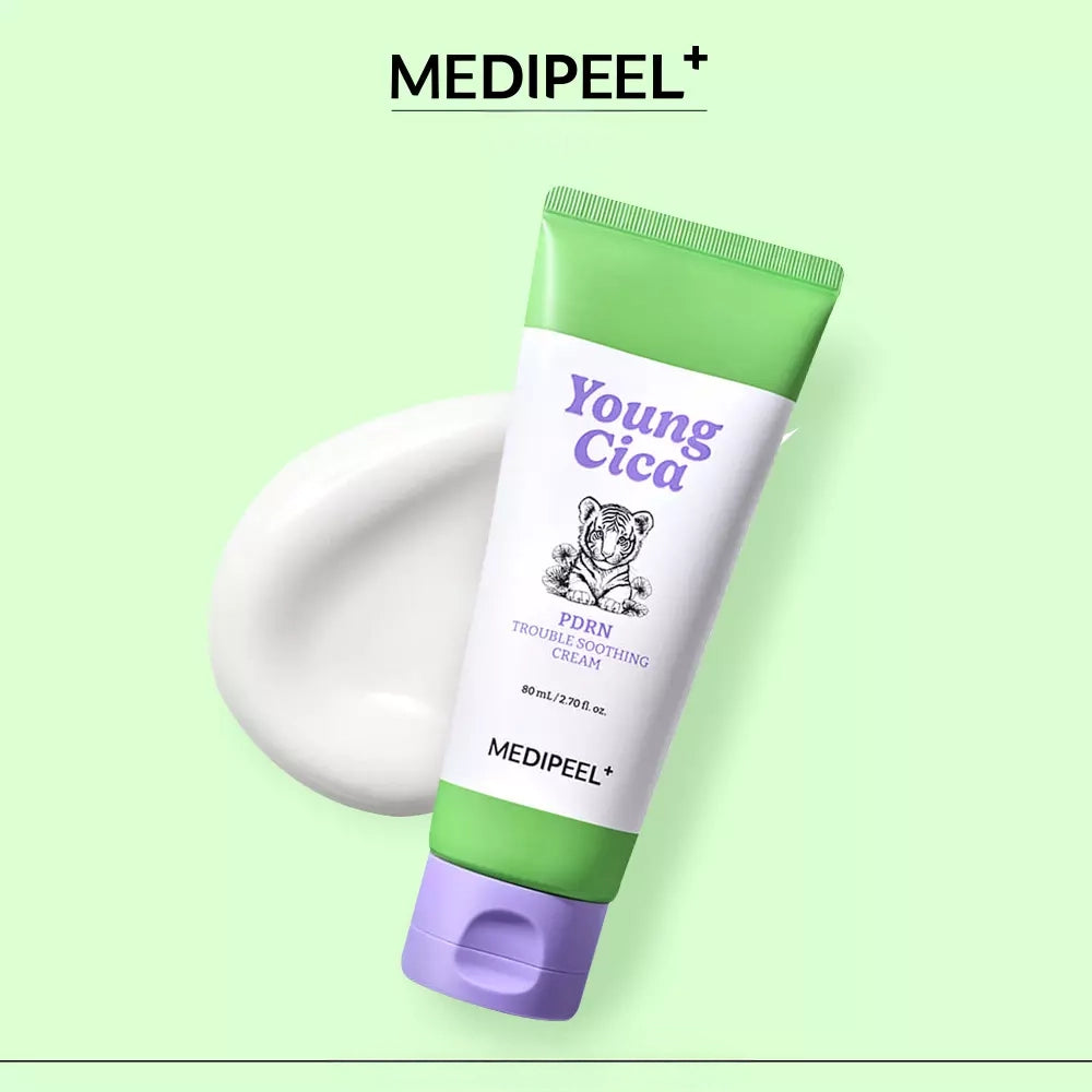 Nomierinošs krēms ar centellu un PDRN Medi-Peel Young Cica PDRN Trouble Soothing Cream