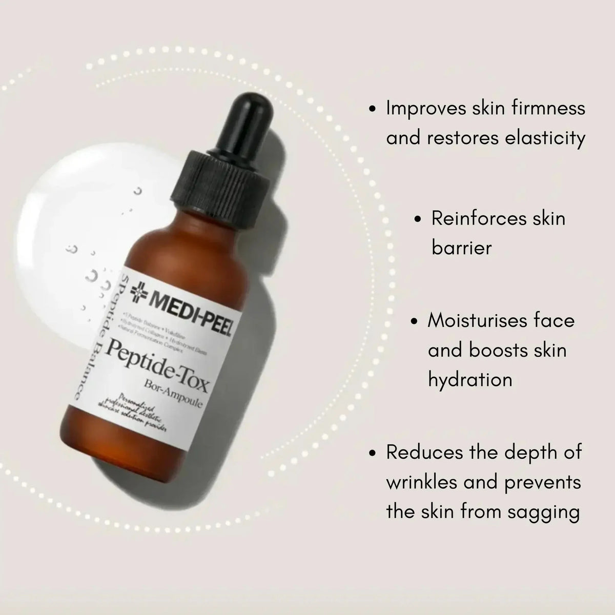 Liftinga ampula ar peptīdu kompleksu Medi-Peel Peptide-Tox Bor Ampoule