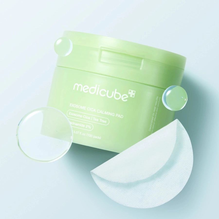 Nomierinošie spilventiņi Medicube Exosome Cica Calming Pad