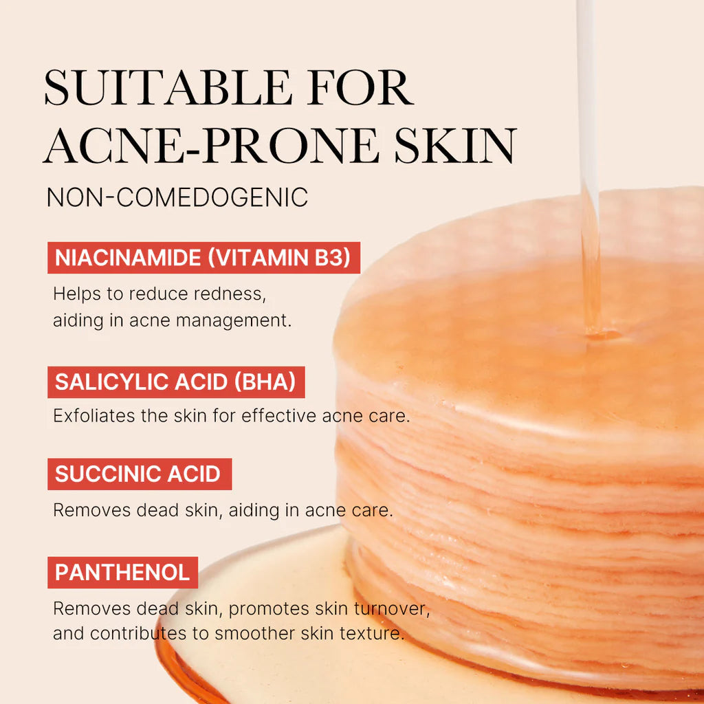 Pīlinga diski Medicube Red Succinic Acid Peeling Pad