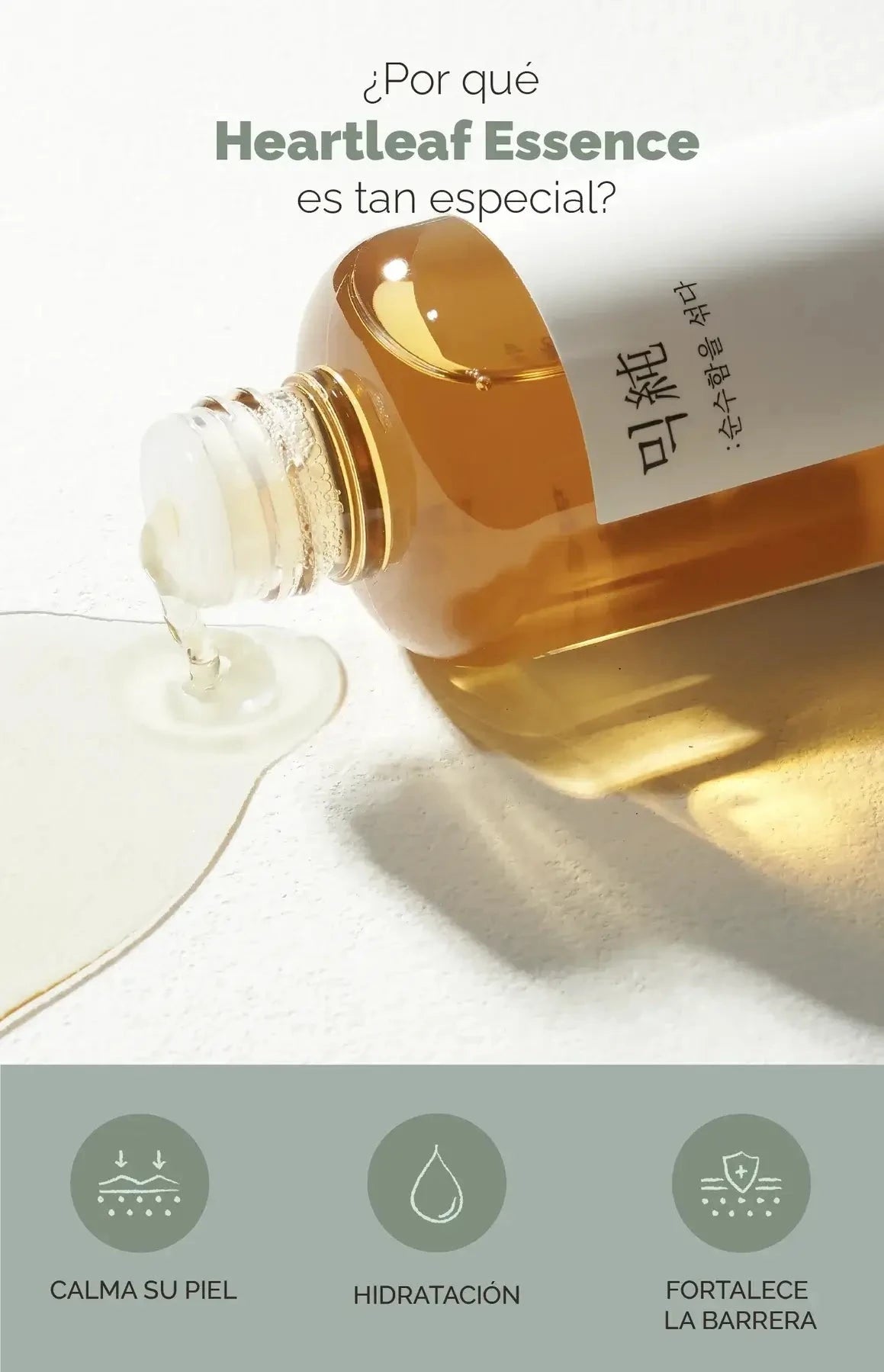 Esence ar houtūnijas ekstraktu Mixsoon Heartleaf Essence