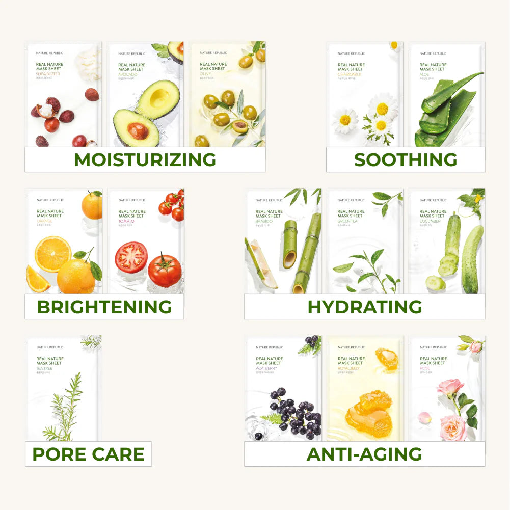 Nature Republic Real Nature Mask Sheet
