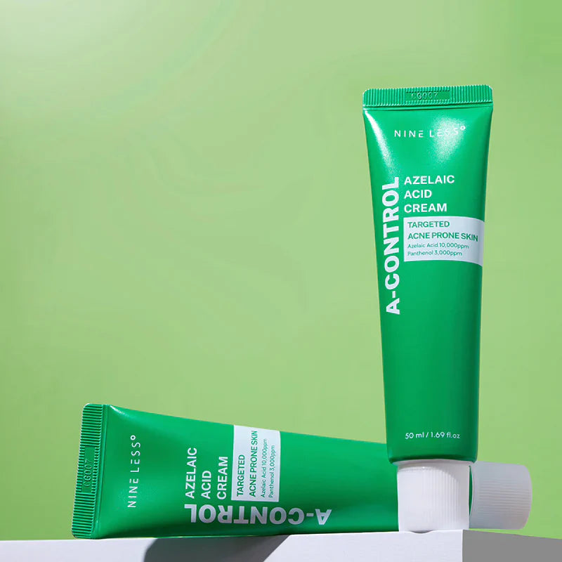 Krēms ar azelīnskābi problemātiskai ādai Nine Less A-Control Azelaic Acid Cream
