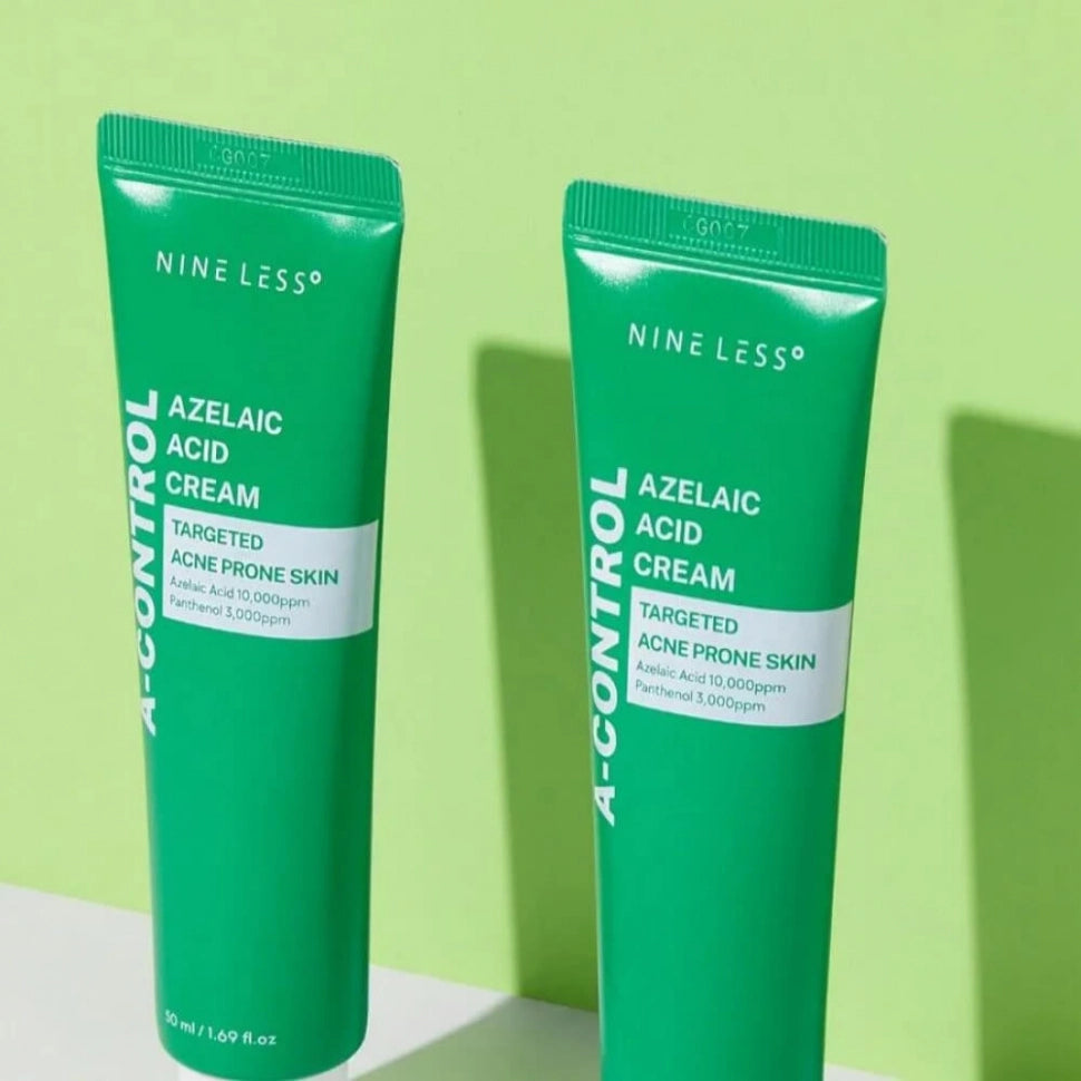 Krēms ar azelīnskābi problemātiskai ādai Nine Less A-Control Azelaic Acid Cream