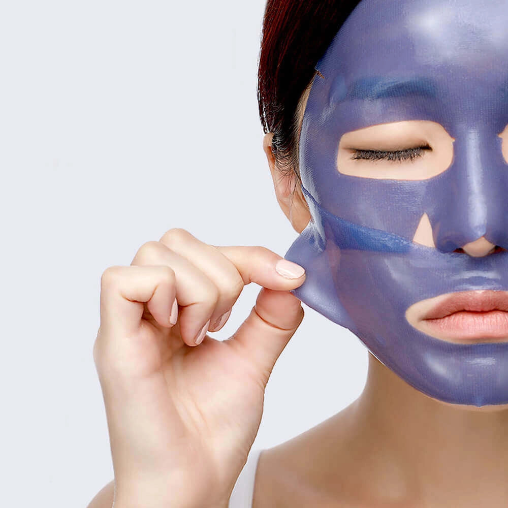Atvēsinoša hidrogela maska ar agaves ekstraktu Petitfee Agave Cooling Hydrogel Face Mask