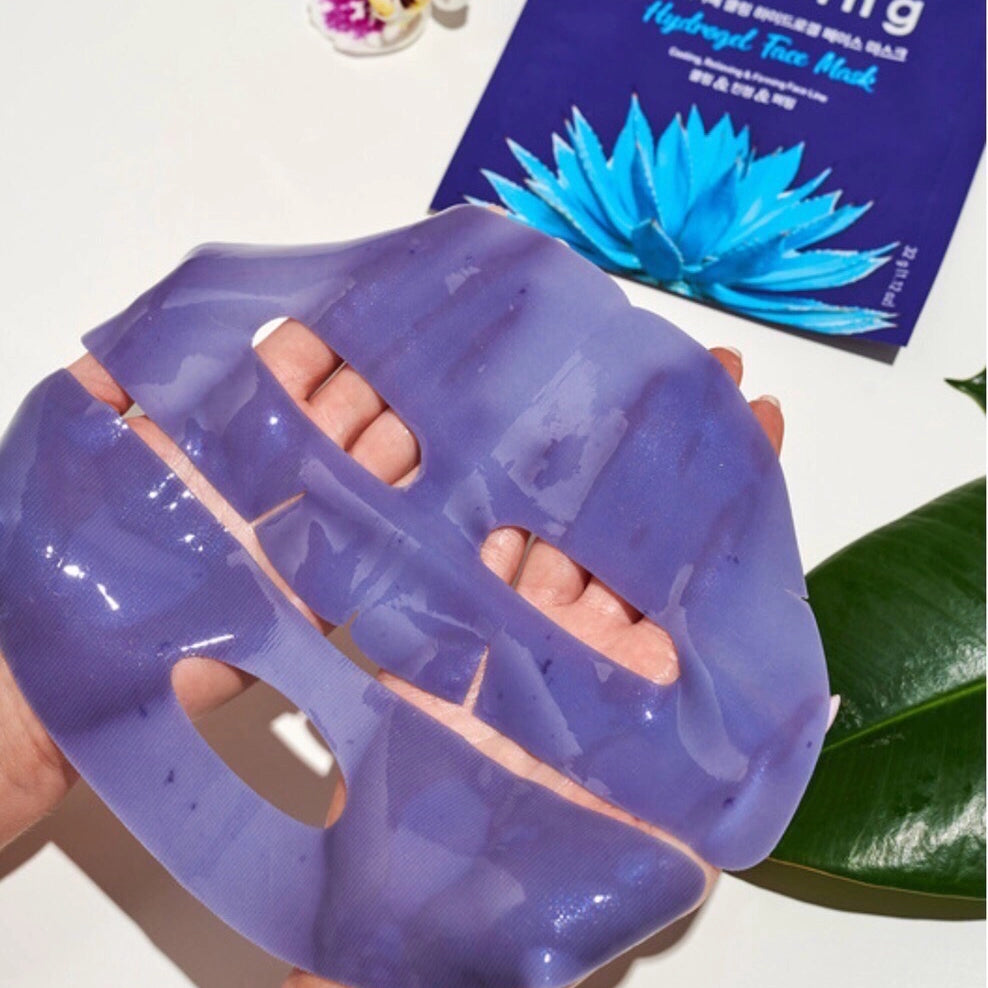 Atvēsinoša hidrogela maska ar agaves ekstraktu Petitfee Agave Cooling Hydrogel Face Mask
