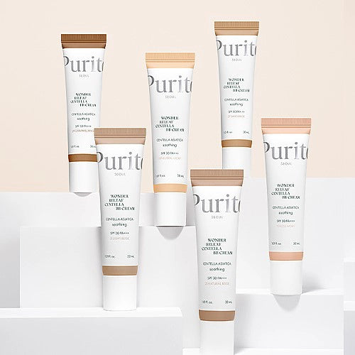 BB krēms ar Āzijas centellas ekstraktu Purito Seoul Wonder Releaf Centella BB Cream