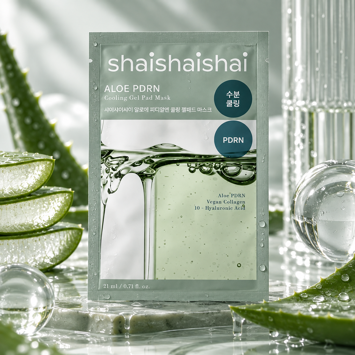 Shaishaishai Aloe PDRN Cooling Gel Pad Mask