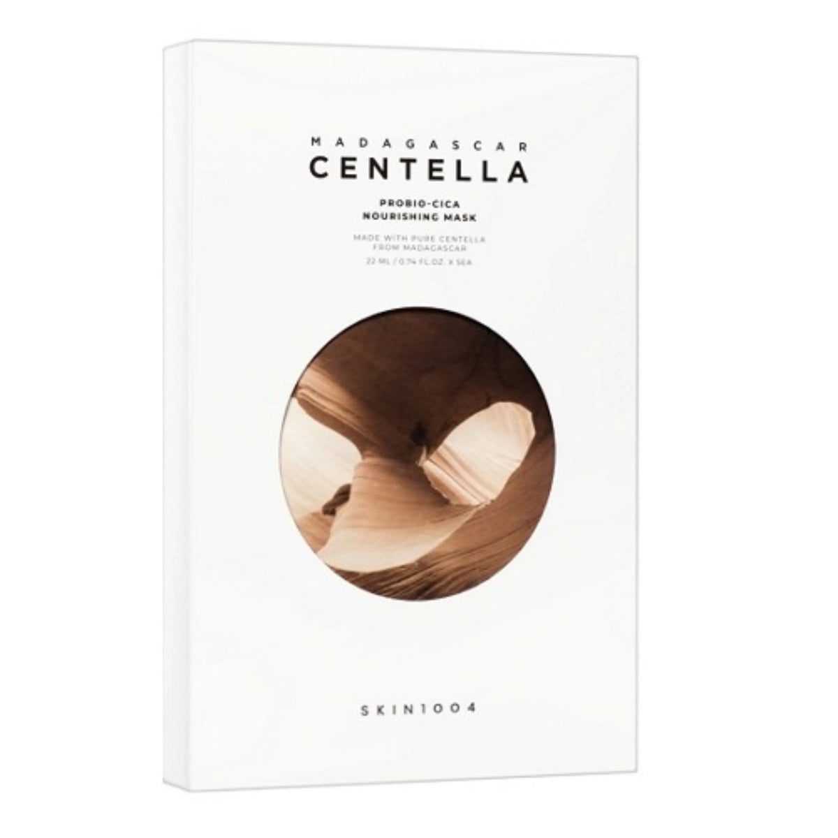 Barojoša auduma maska ar probiotiķiem SKIN1004 Madagascar Centella Probio-Cica Nourishing Mask