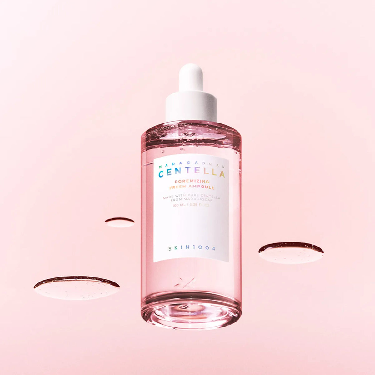 Sebumu regulējoša ampula poru sašaurināšanai SKIN1004 Madagascar Centella Poremizing Fresh Ampoule