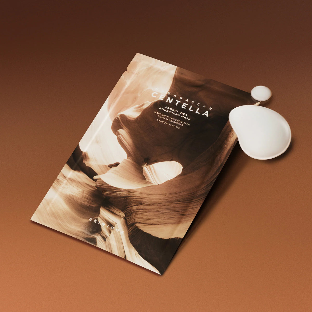 Barojoša auduma maska ar probiotiķiem SKIN1004 Madagascar Centella Probio-Cica Nourishing Mask
