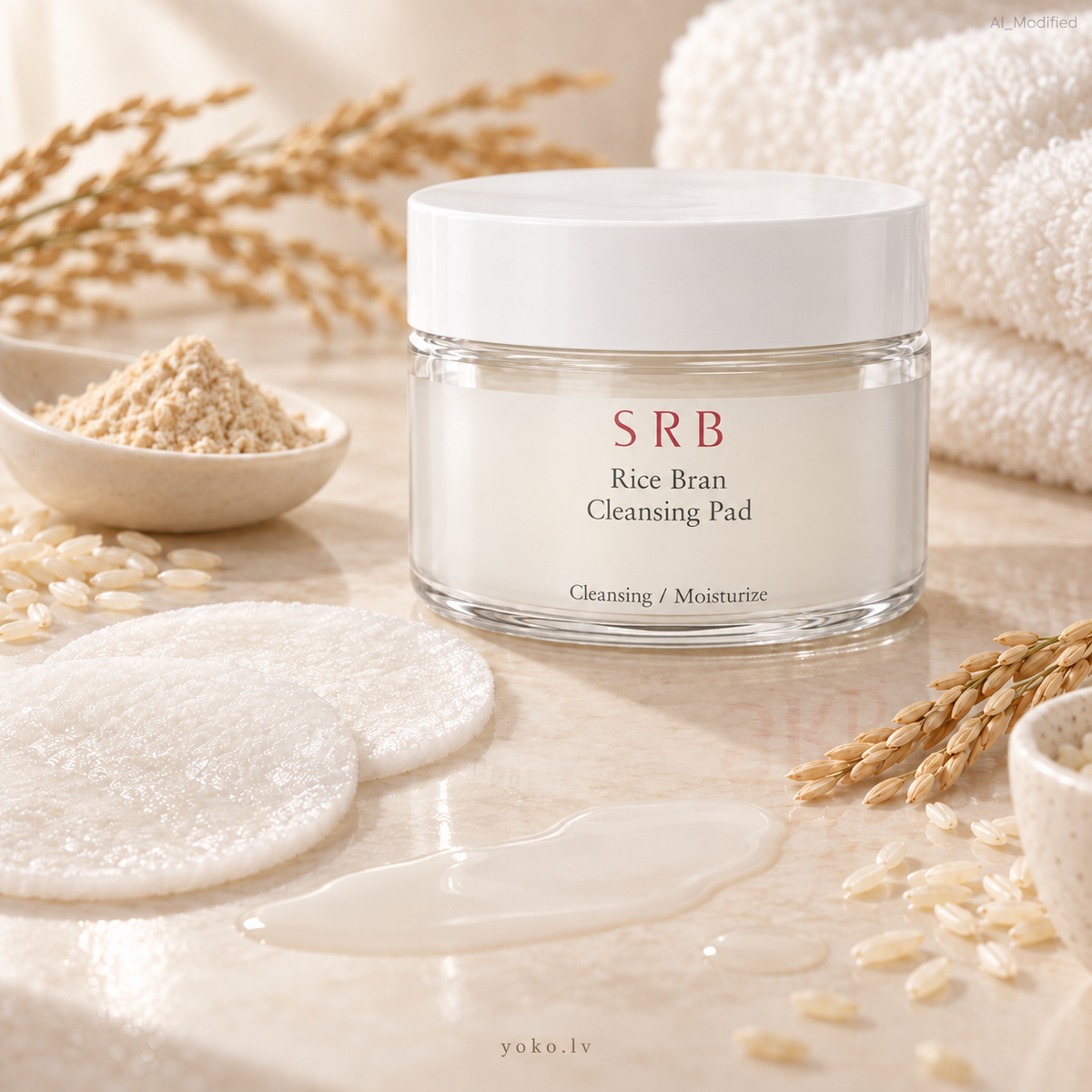 SRB Rice Bran Cleansing Pad