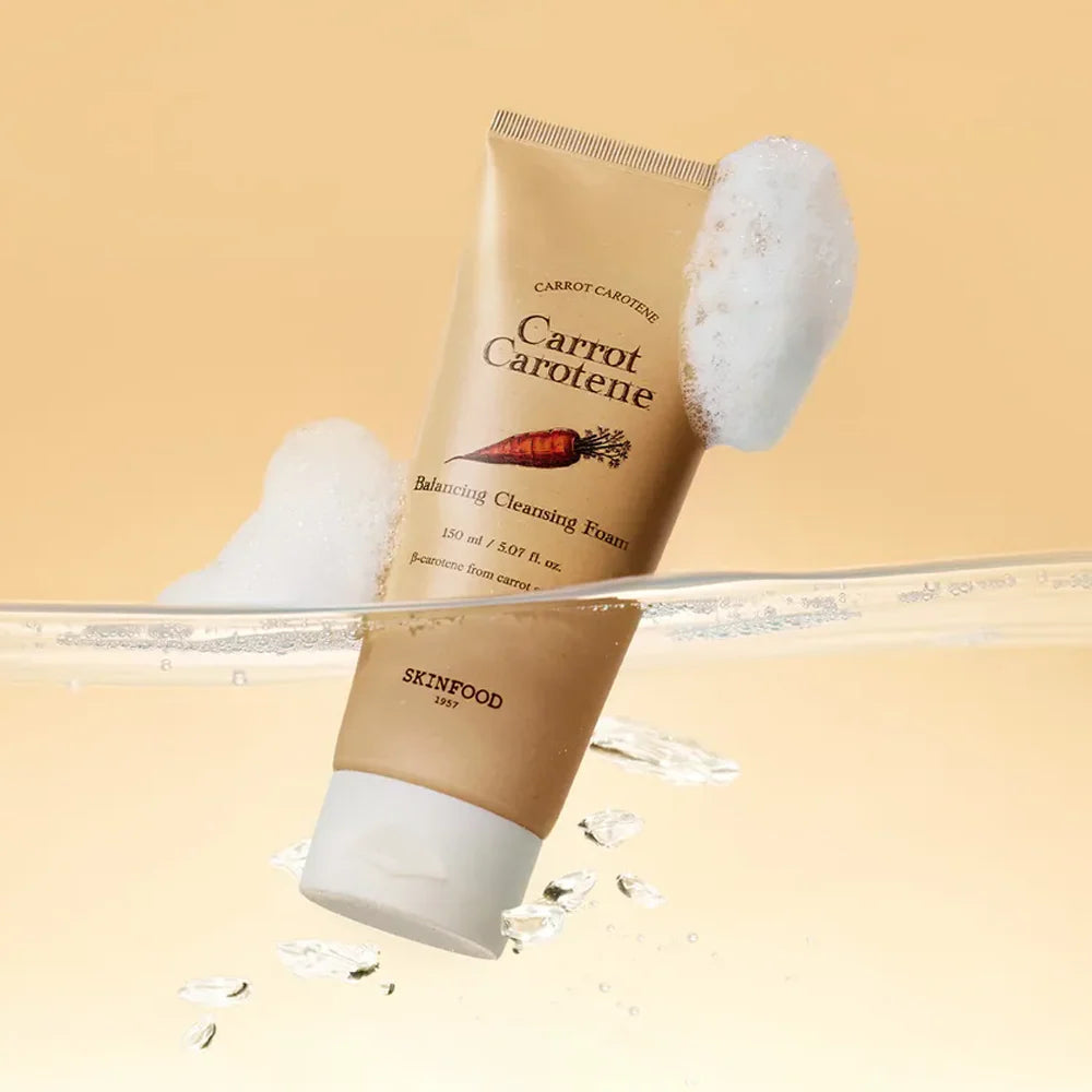 SKINFOOD Carrot Carotene Balancing Cleansing Foam