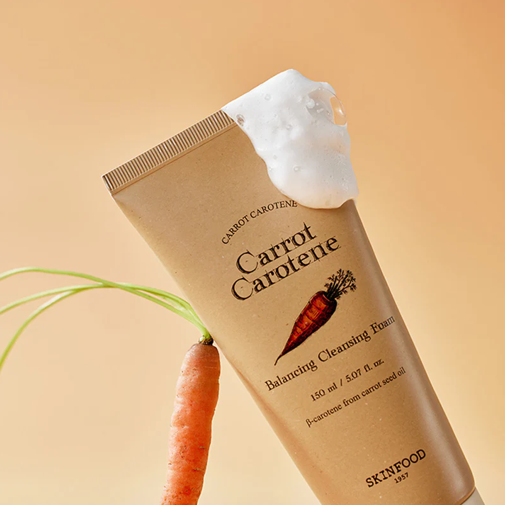 SKINFOOD Carrot Carotene Balancing Cleansing Foam