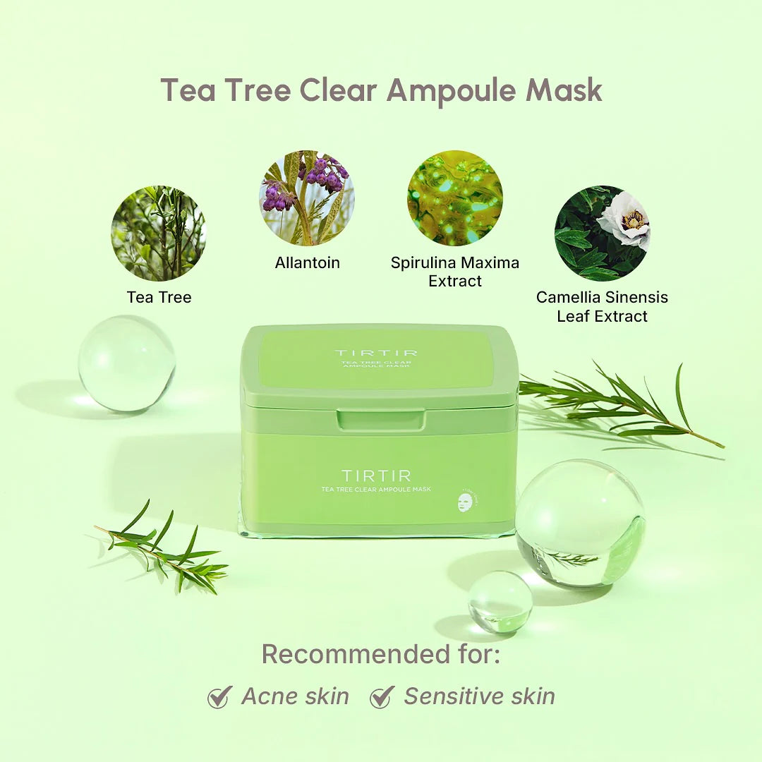 TIRTIR Tea Tree Clear Ampoule Mask