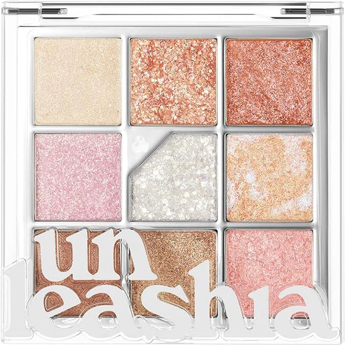 Acu ēnu palete ar gliteriem Unleashia Glitterpedia Eye Palette