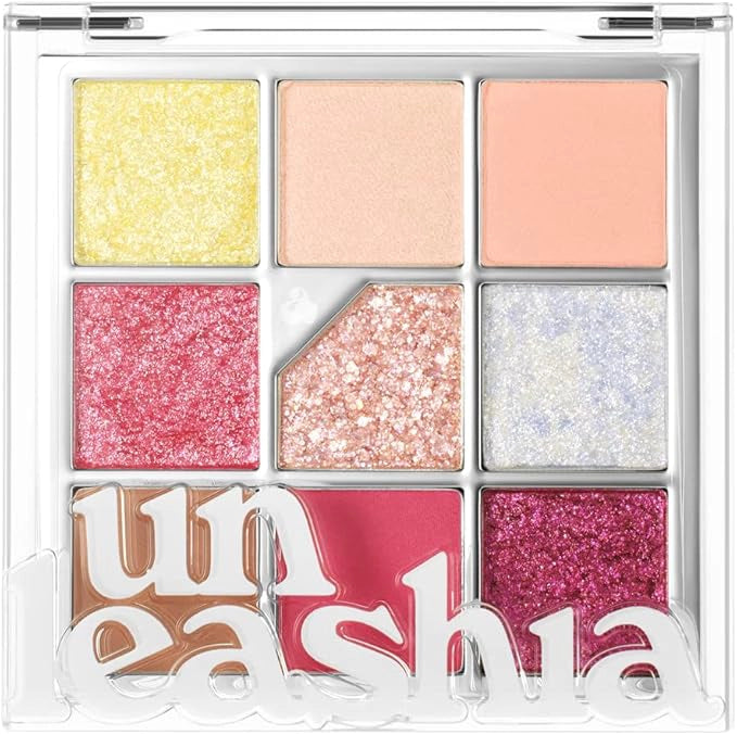 Acu ēnu palete ar gliteriem Unleashia Glitterpedia Eye Palette