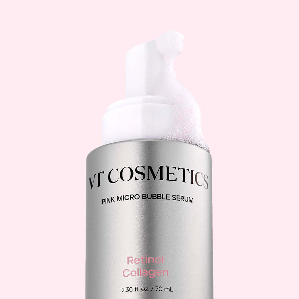 VT Cosmetics Pink Micro Bubble Serum Retinol Collagen
