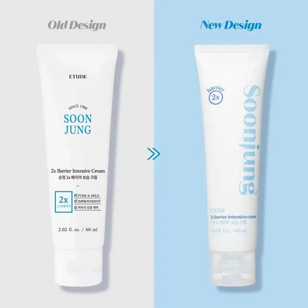 Nomierinošs aizsargbarjeras krēms Etude House SoonJung 2x Barrier Intensive Cream