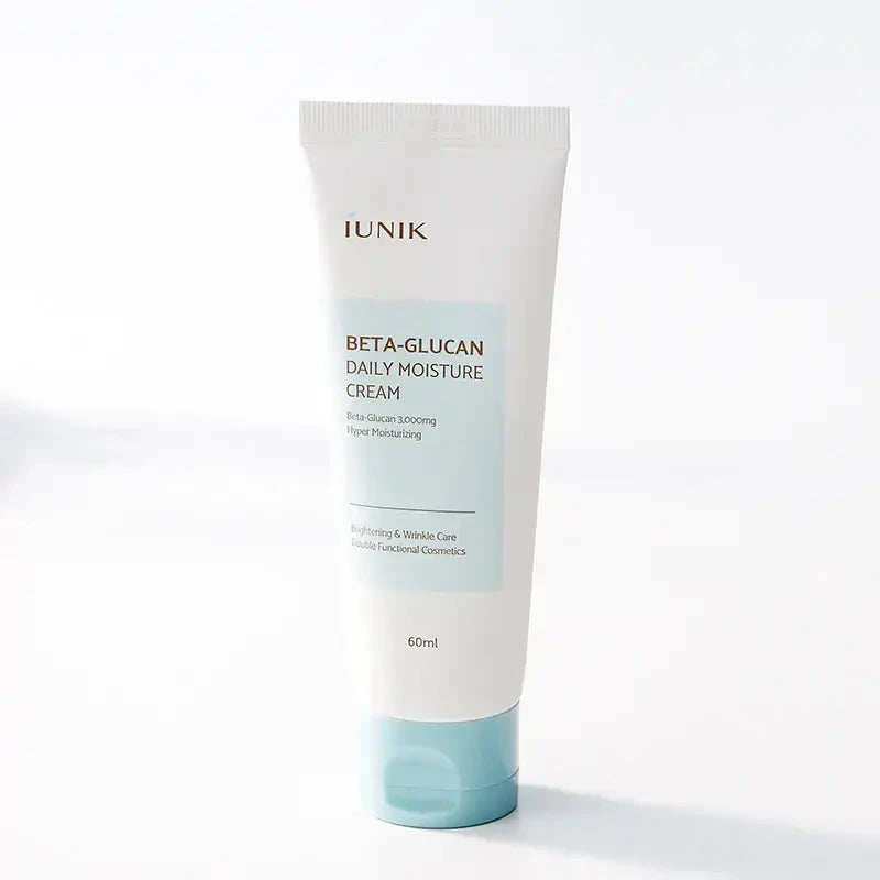 Mitrinošs krēms sejas ādai ar beta glikānu iUnik Beta Glucan Daily Moisture Cream