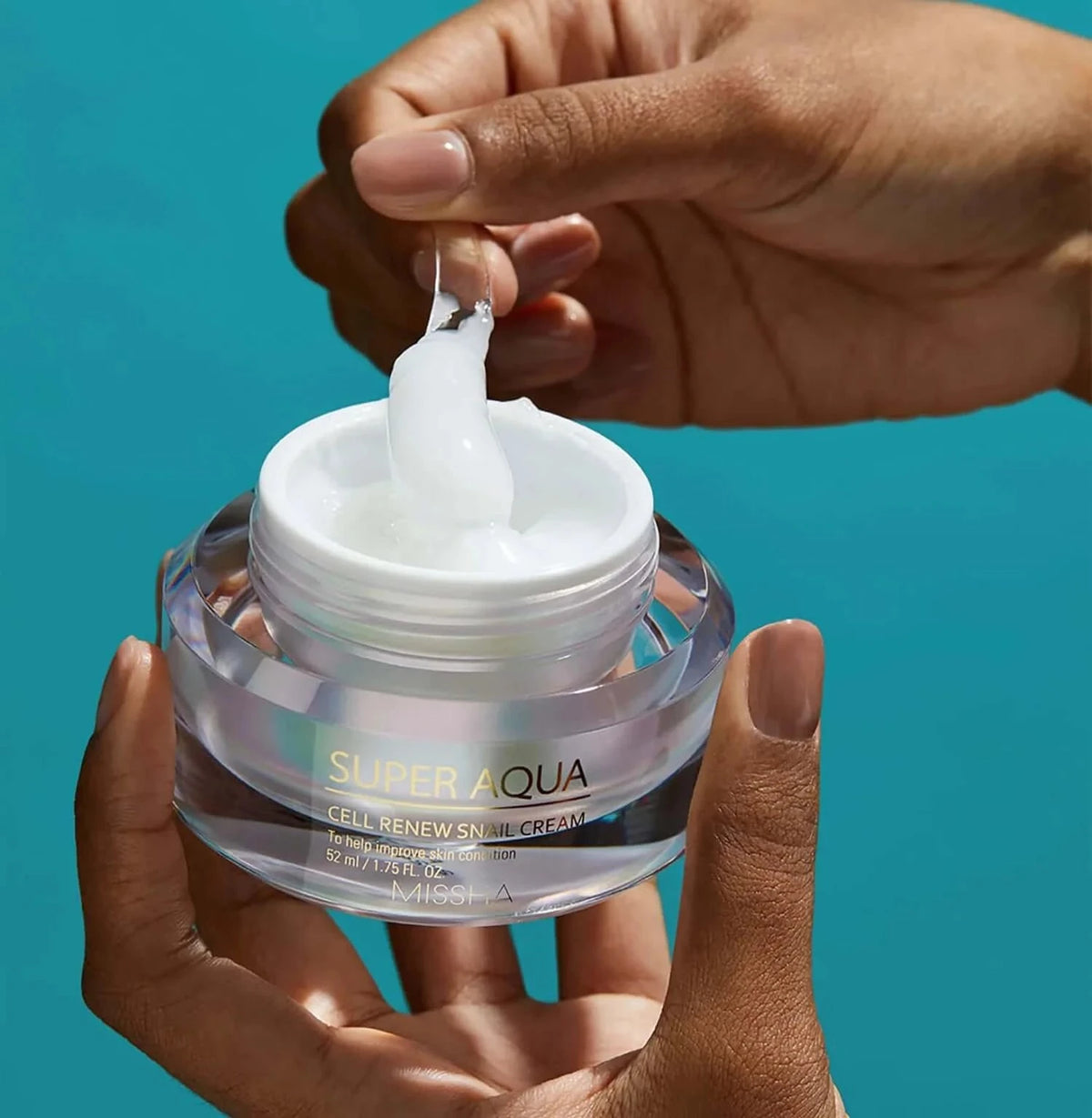 Intensīvs reģenerējošs krēms Missha Super Aqua Cell Renew Snail Cream