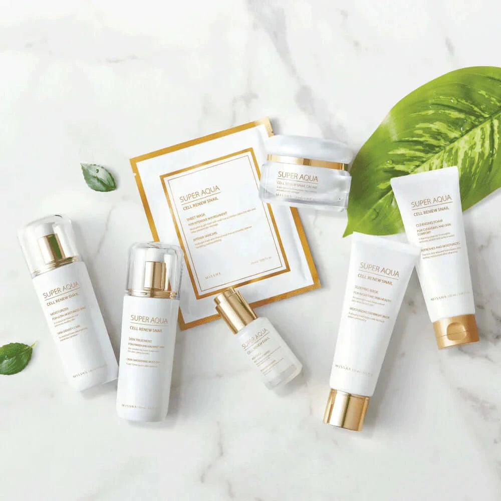 Intensīvs reģenerējošs krēms Missha Super Aqua Cell Renew Snail Cream