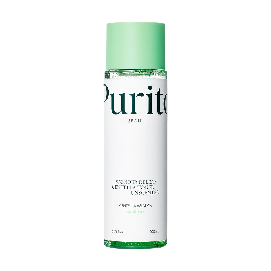 Nomierinošs sejas toniks jutīgai ādai Purito Wonder Releaf Centella Unscented Toner