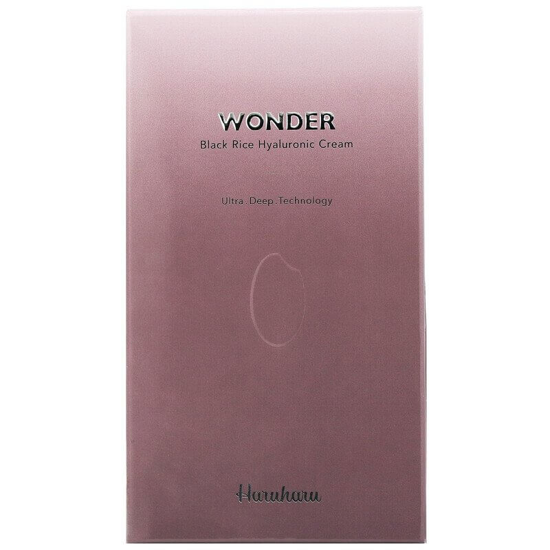 Krēms sejai ar hialuronskābi un melno rīsu ekstraktu Haruharu Wonder Black Rice Hyaluronic Cream
