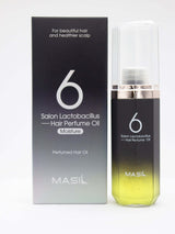 Mitrinoša parfimētā eļļa matiem Masil 6 Salon Lactobacillus Hair Parfume Oil Moisture