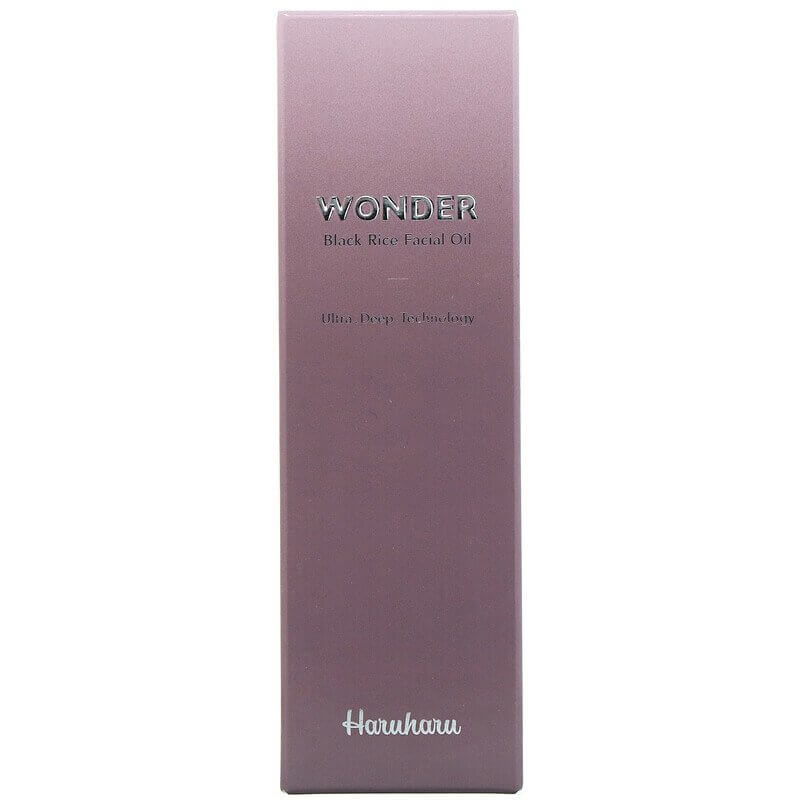 Intensīvi barojoša eļļa sejai ar melno rīsu ekstraktu Haruharu Wonder Black Rice Facial Oil