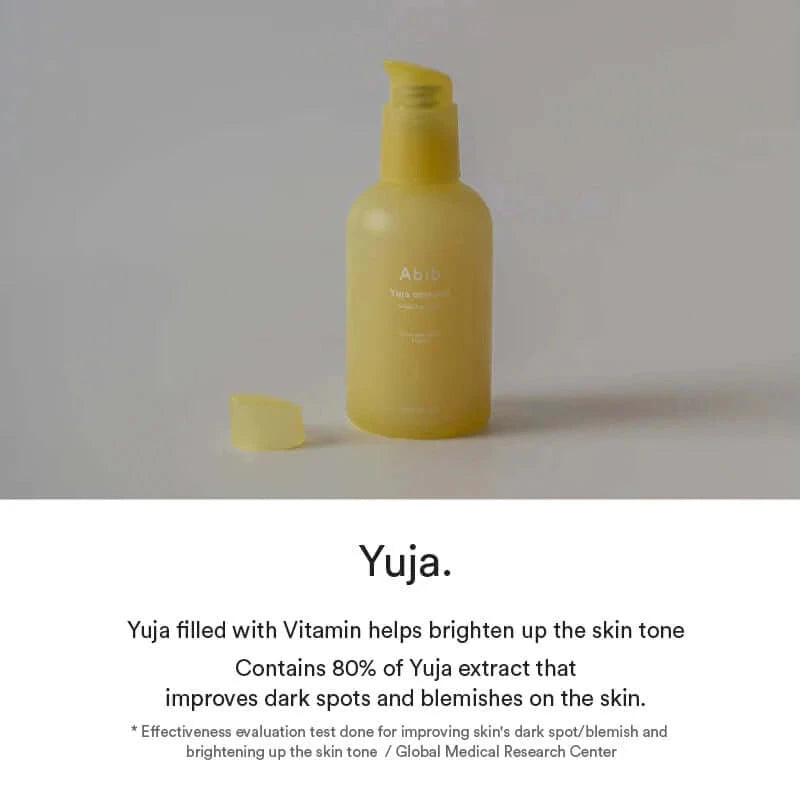 Balinoša esence ar juzu ekstraktu Abib Yuja Essence Vitalizing Pump