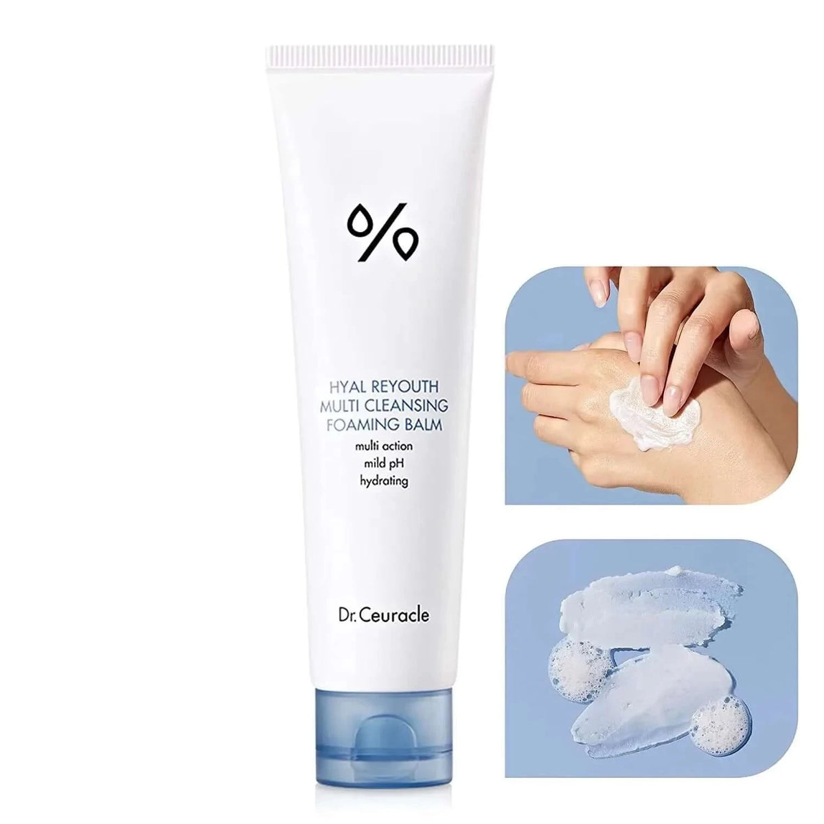Hidrofīlais balzams-putas divi vienā Dr.Ceuracle Hyal Reyouth Multi Cleansing Foaming Balm