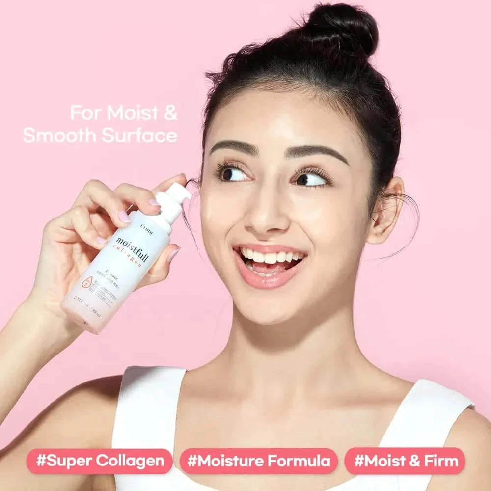 Gaisīga esence sejai ar kolagēnu Etude House Moistfull Collagen Essence