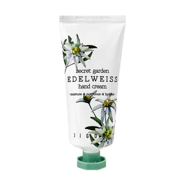 Krēms rokām ar Ēdelveisa ekstraktu Jigott Secret Garden Edelweiss Hand Cream
