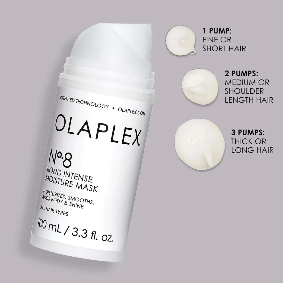 Mitrinoša maska matu atjaunošanai Olaplex No.8 Bond Intense Moisture Mask