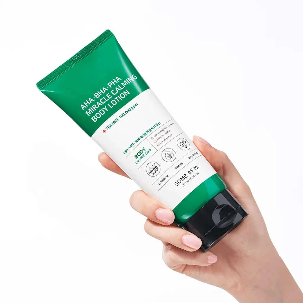 Mitrinošs losjons ķermenim ar skābēm Some By Mi Aha-Bha-Pha Miracle Calming Body Lotion