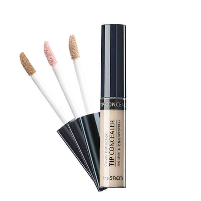 Šķidrais korektors The Saem Cover Perfection Tip Concealer