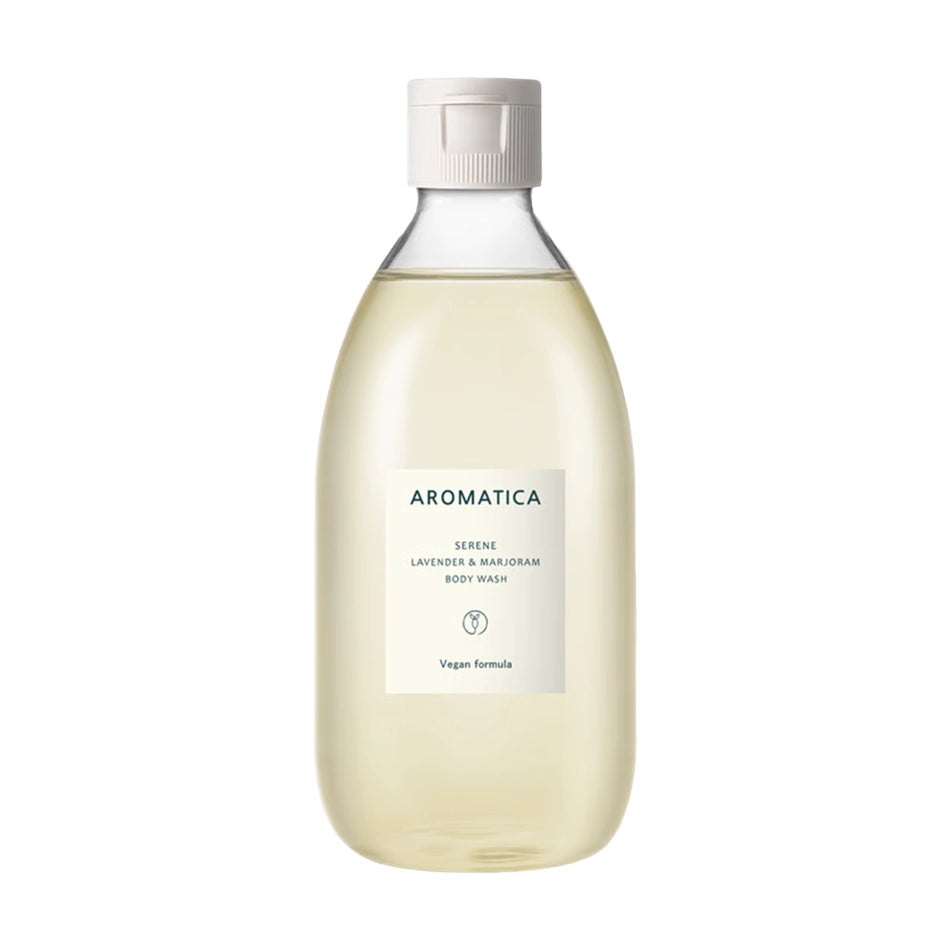 Dušas gels ar lavandu un majorānu Aromatica Serene Lavender&Marjoram Body Wash