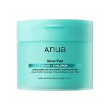 Divpusēji ar toniku piesūcināti spilventiņi mirdzuma piešķiršanai ādai Anua PDRN Hyaluronic Acid Glow Pad