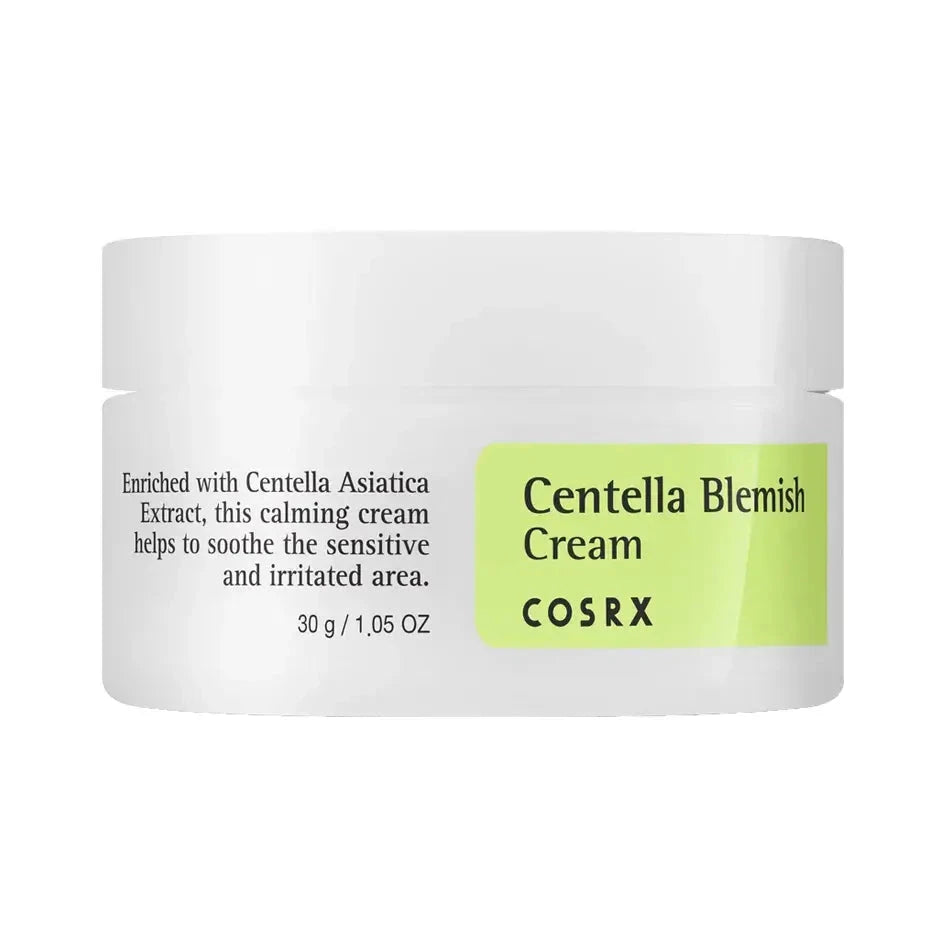 Krēms centella priekš aknes un kuperozes COSRX Centella Blemish Cream